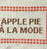 Canvas APPLE PIE A LA MODE       6X4"