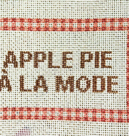 Canvas APPLE PIE A LA MODE       6X4"
