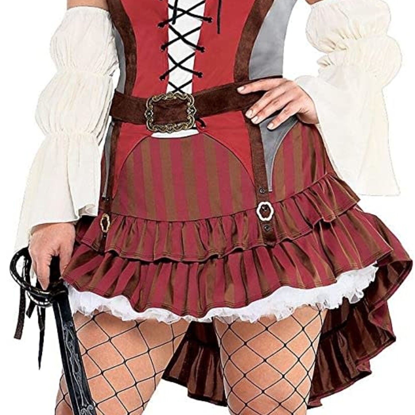 Castaway Pirate Women's Costume