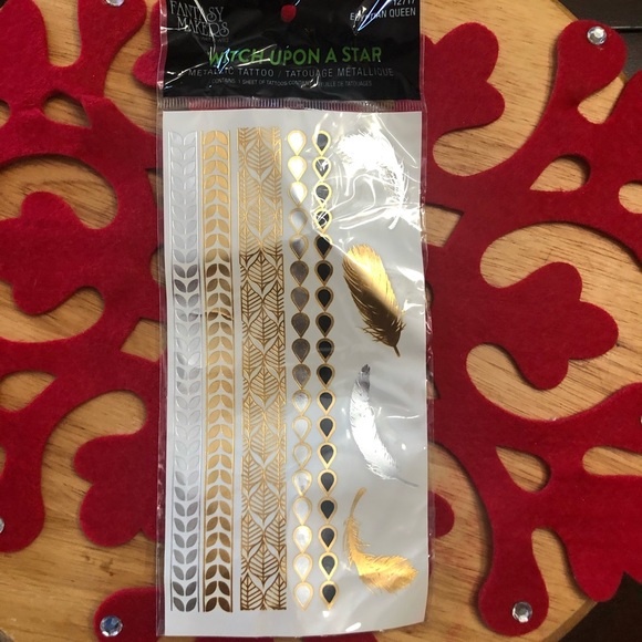 Egyptian Queen Metalic Tattoo Bravo Party Shop