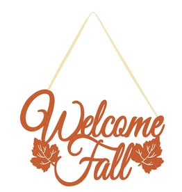 Glitter Welcome Fall Sign