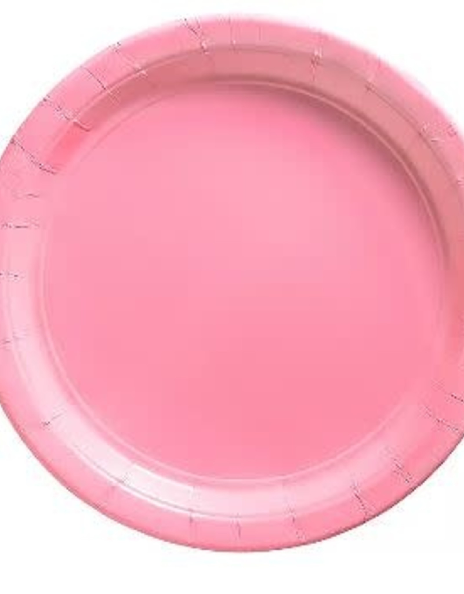 Light Pink 7 " Paper Plates 20ct