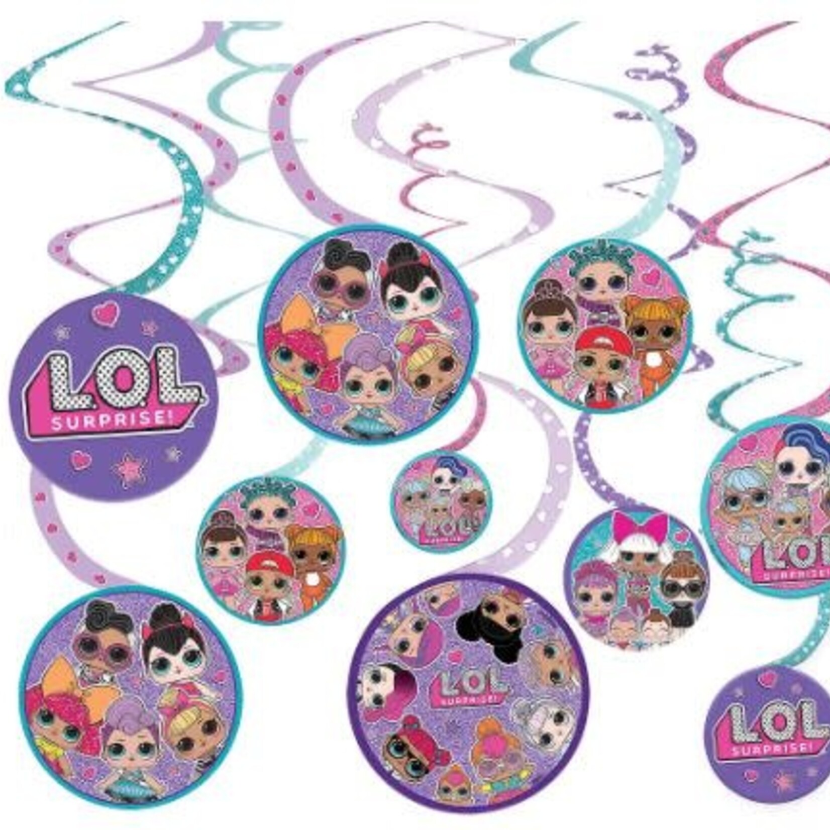 LOL Surprise Spiral Decorations