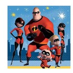 Incredibles Luncheon Napkins 16 ct