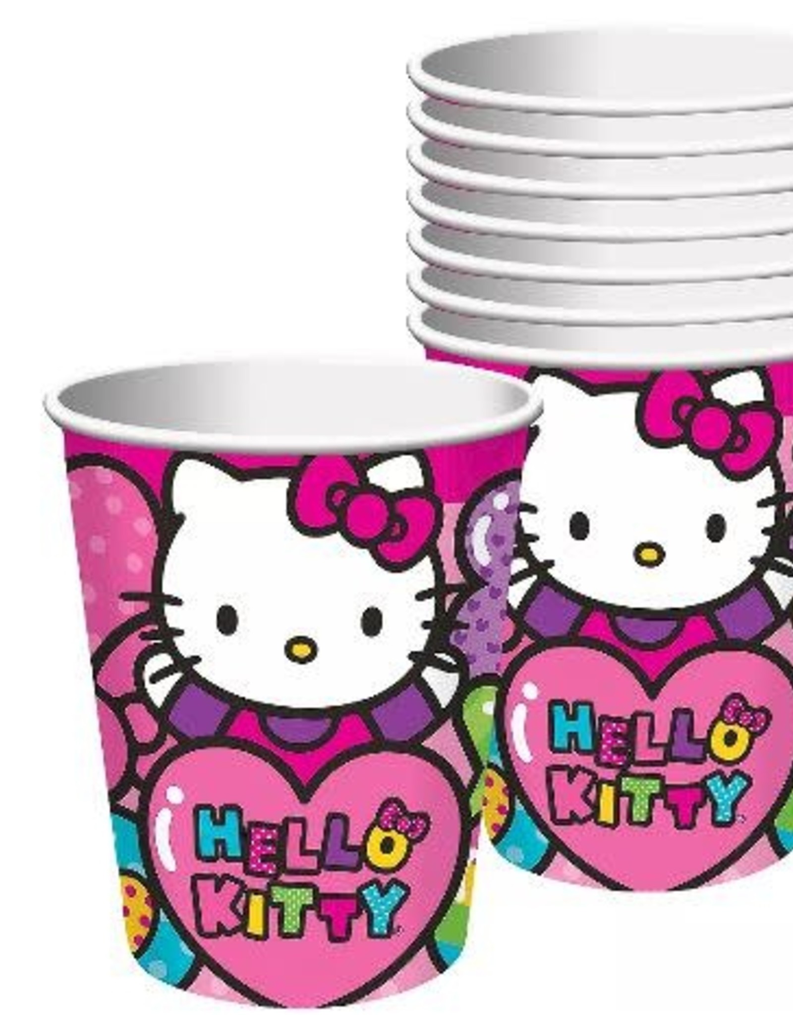 Hello Kitty 9 oz Cups