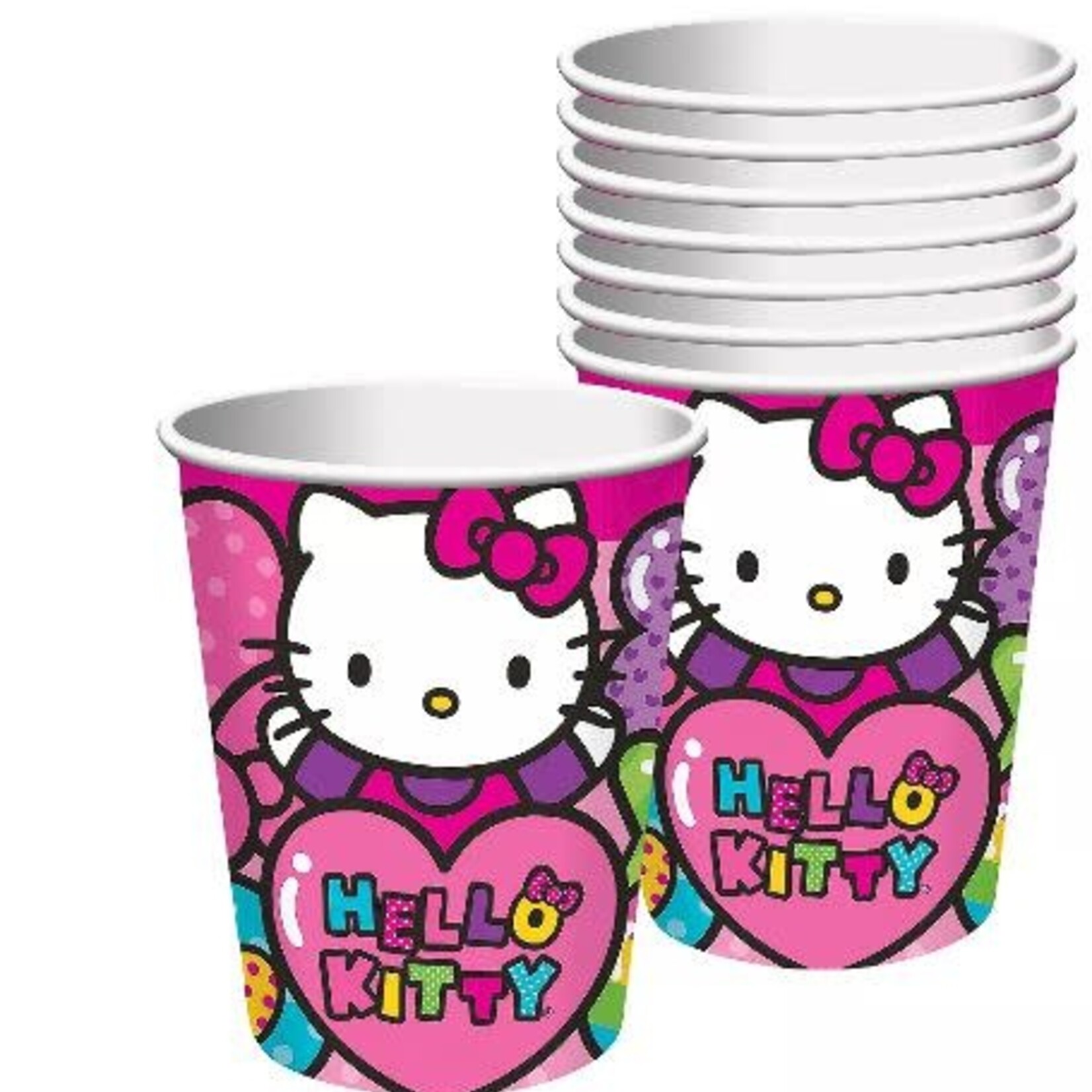 Hello Kitty 9 oz Cups