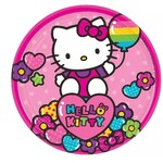 Hello Kitty 7 " Paper Plates 8 ct