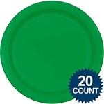 Plate 7" FESTIVE GREEN