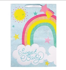 Rainbow sweet baby gift bag