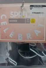 Celebrate Banner Silver
