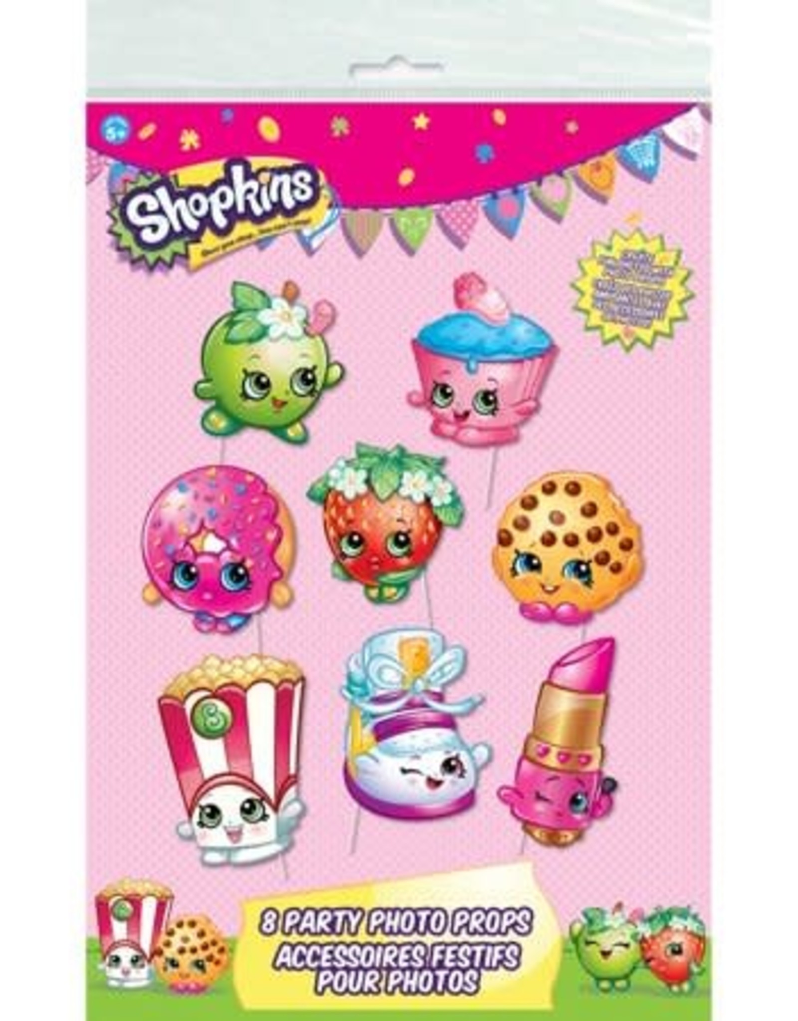 Wallys party factory Shopkins Party Photo Props