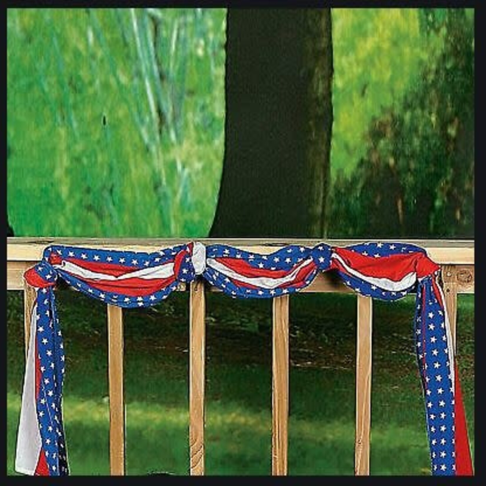 Wallys party factory Usa flag 4th of July Bunting