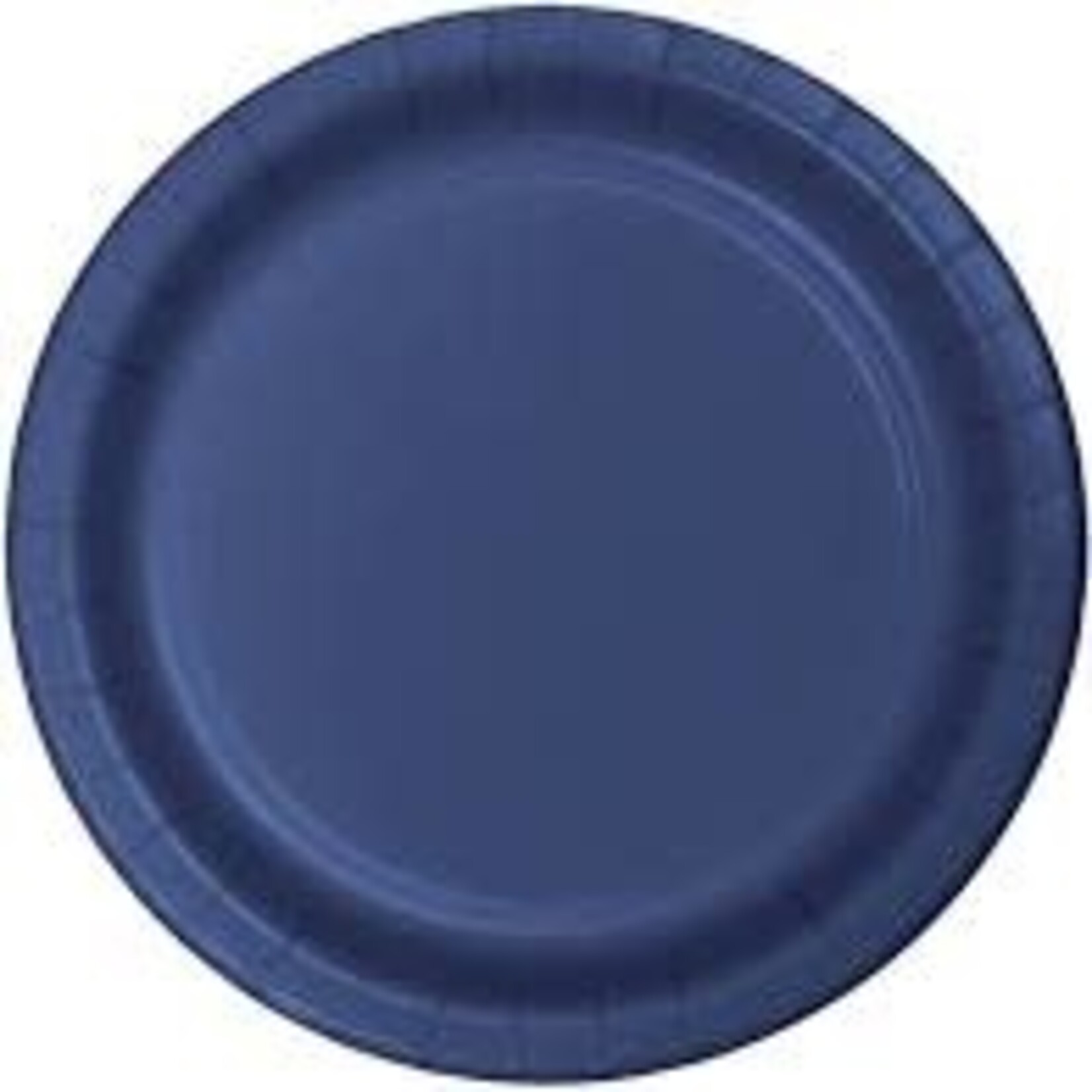 True navy paper plates 7" 20ct