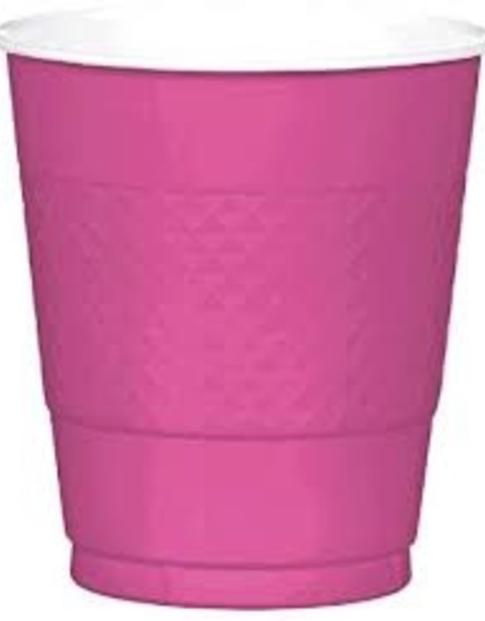Magenta Plastic Cups 12oz