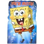 INVITE, CLASSIC SPONGE BOB
