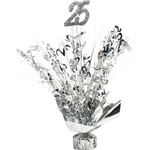 Balloon WGHT CNTRPC SILVER 25