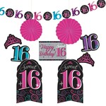 Wallys party factory Sweet 16 Room Decorating Kit