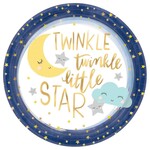 Wallys party factory Twinkle Twinkle Star 10.5 In Plate