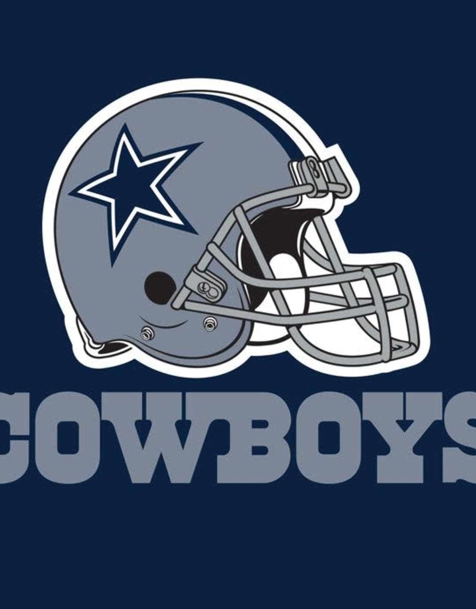 Dallas Cowboys Flag Banner Napkin