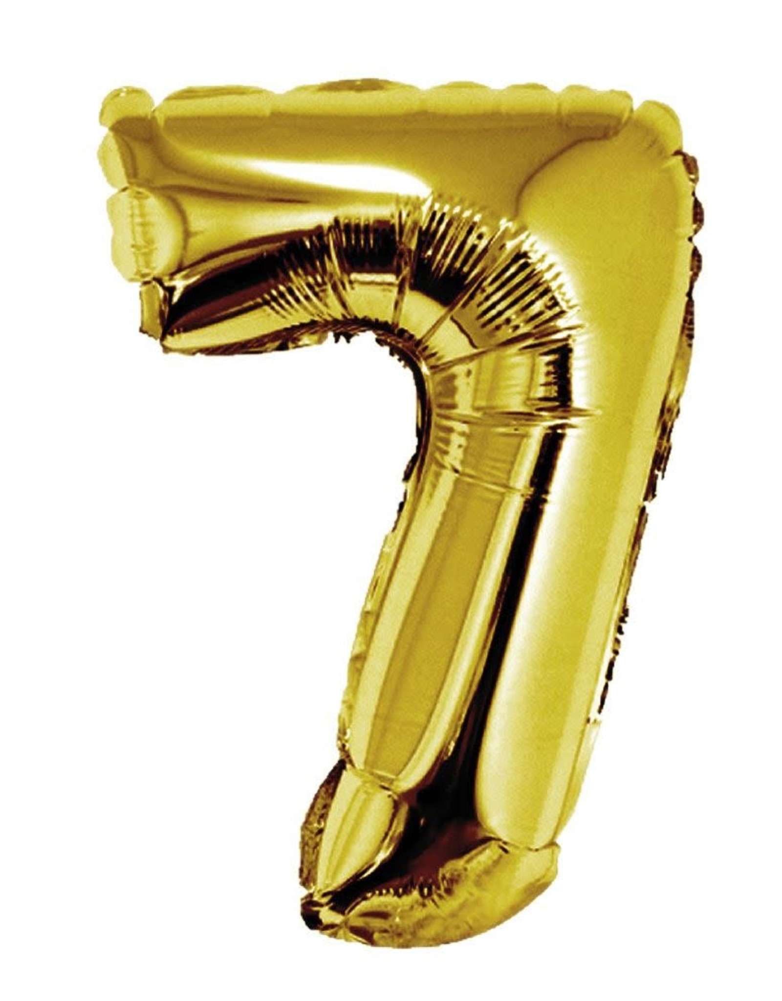 34'' Gold #7 Balloon