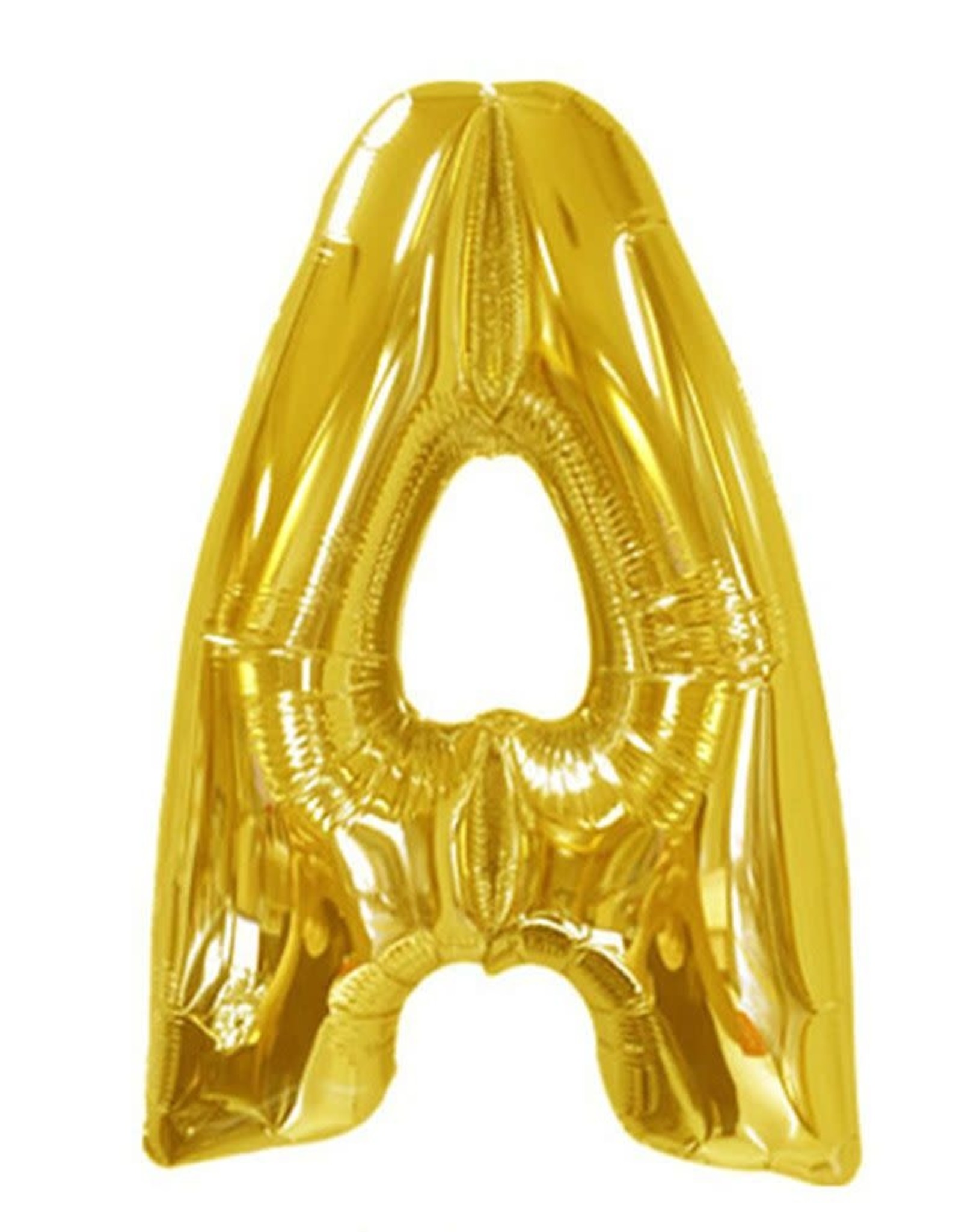 party club 40" Gold Mylar Letter Balloons