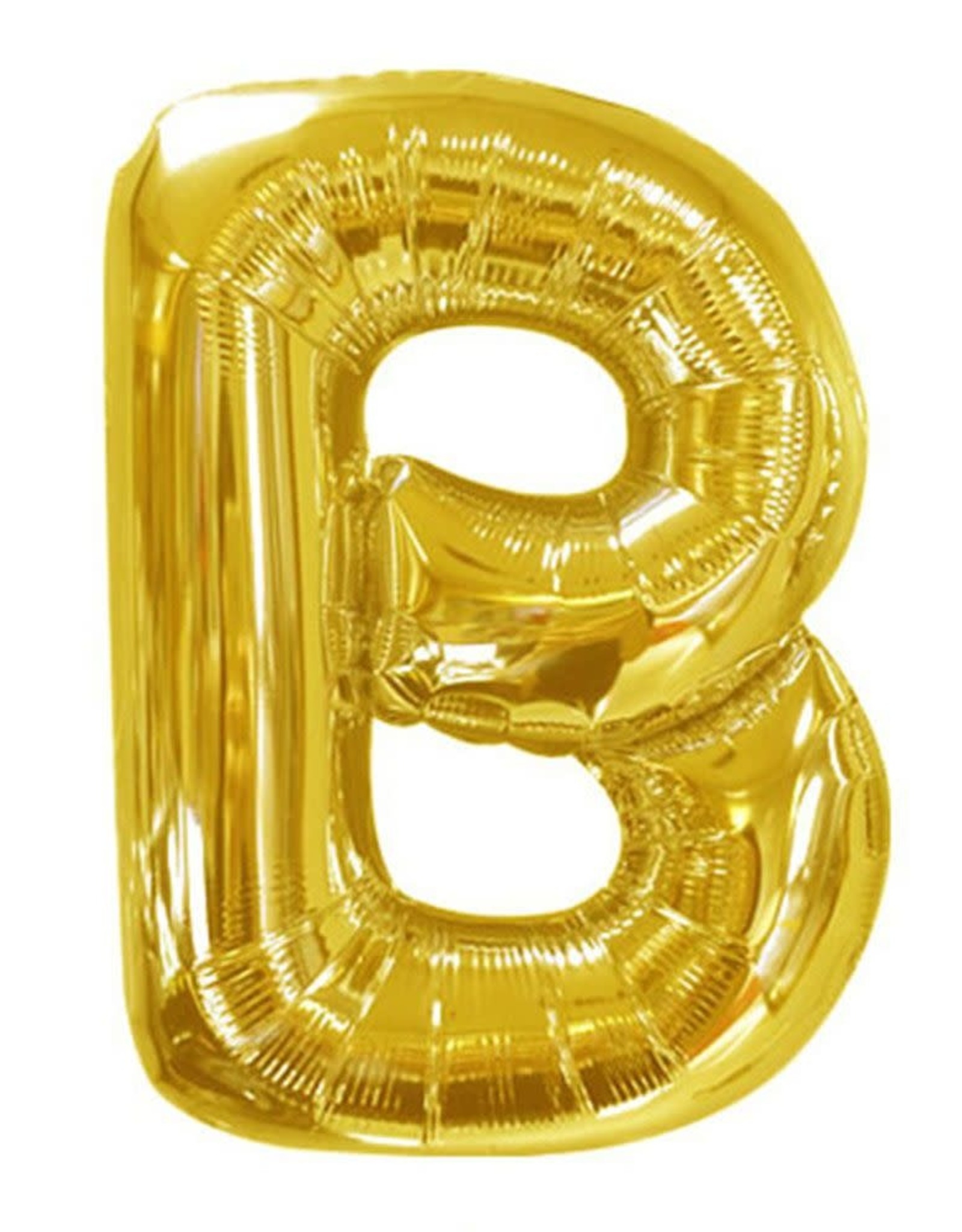 party club 40" Gold Mylar Letter Balloons