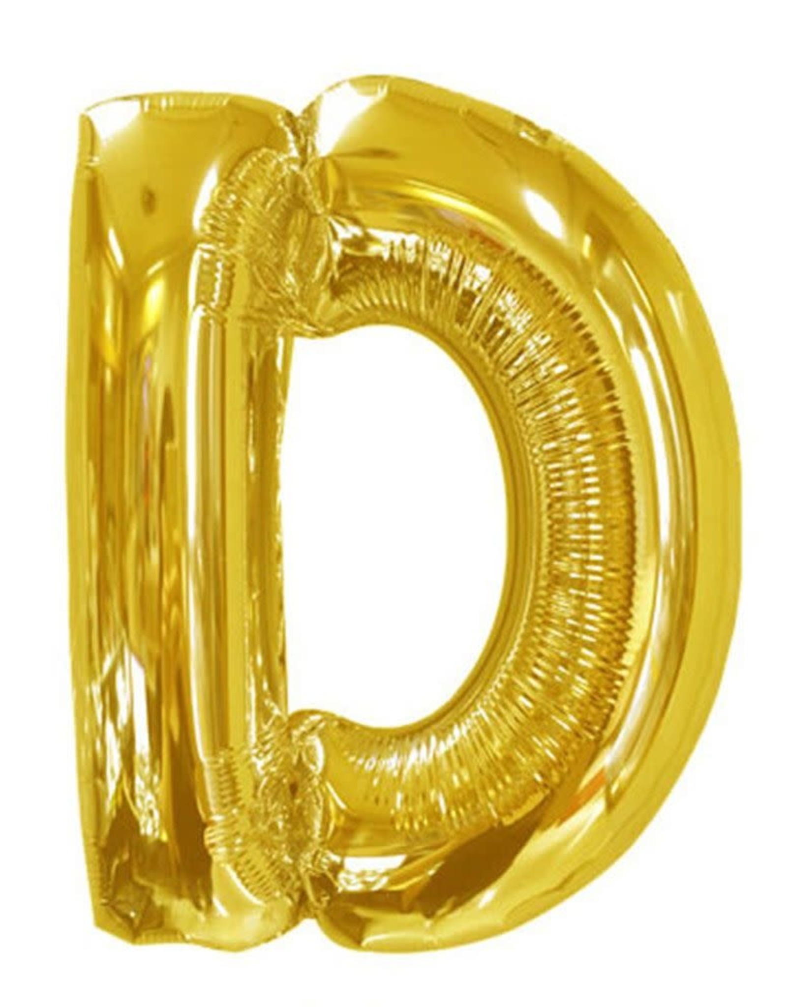 party club 40" Gold Mylar Letter Balloons
