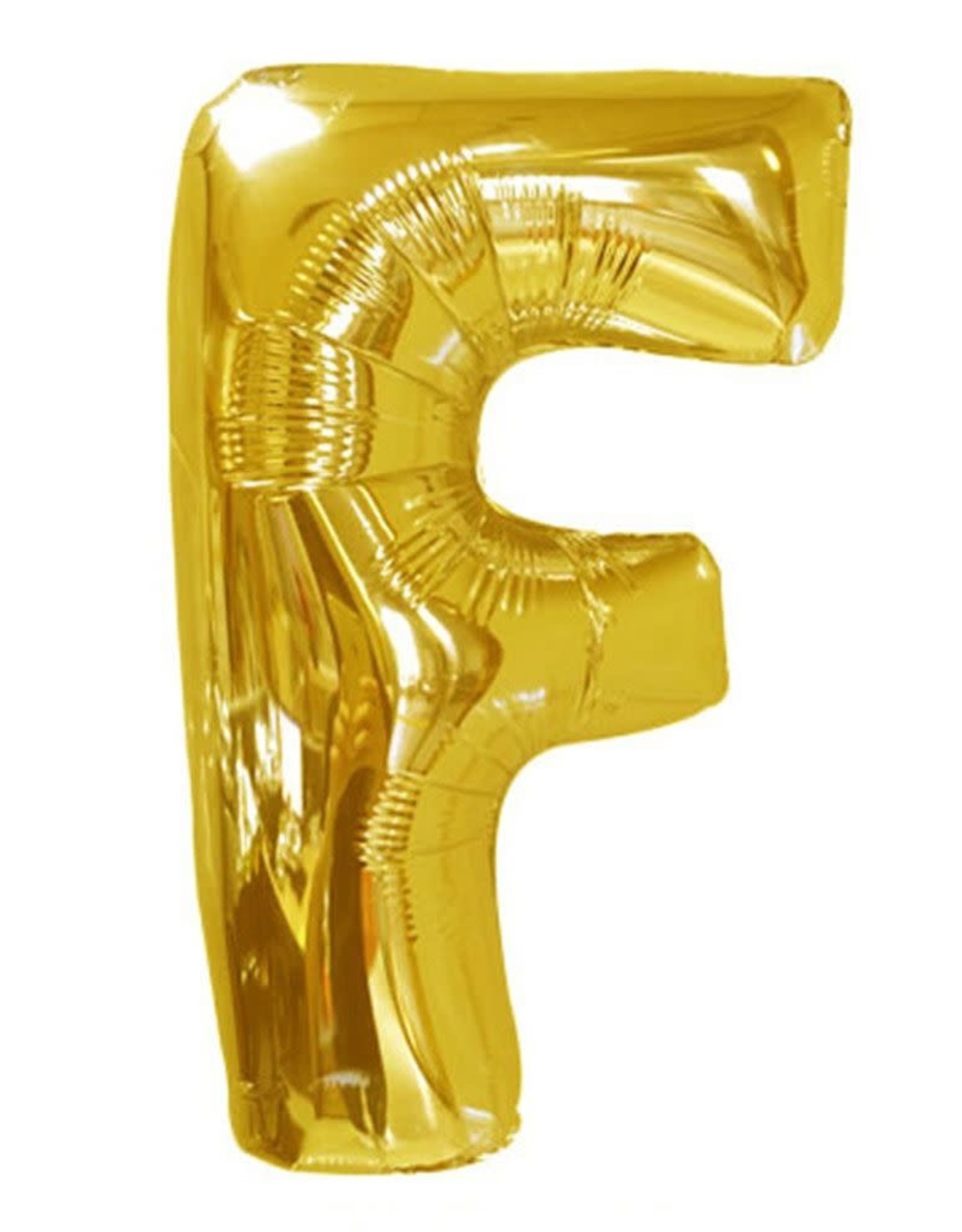 party club 40" Gold Mylar Letter Balloons