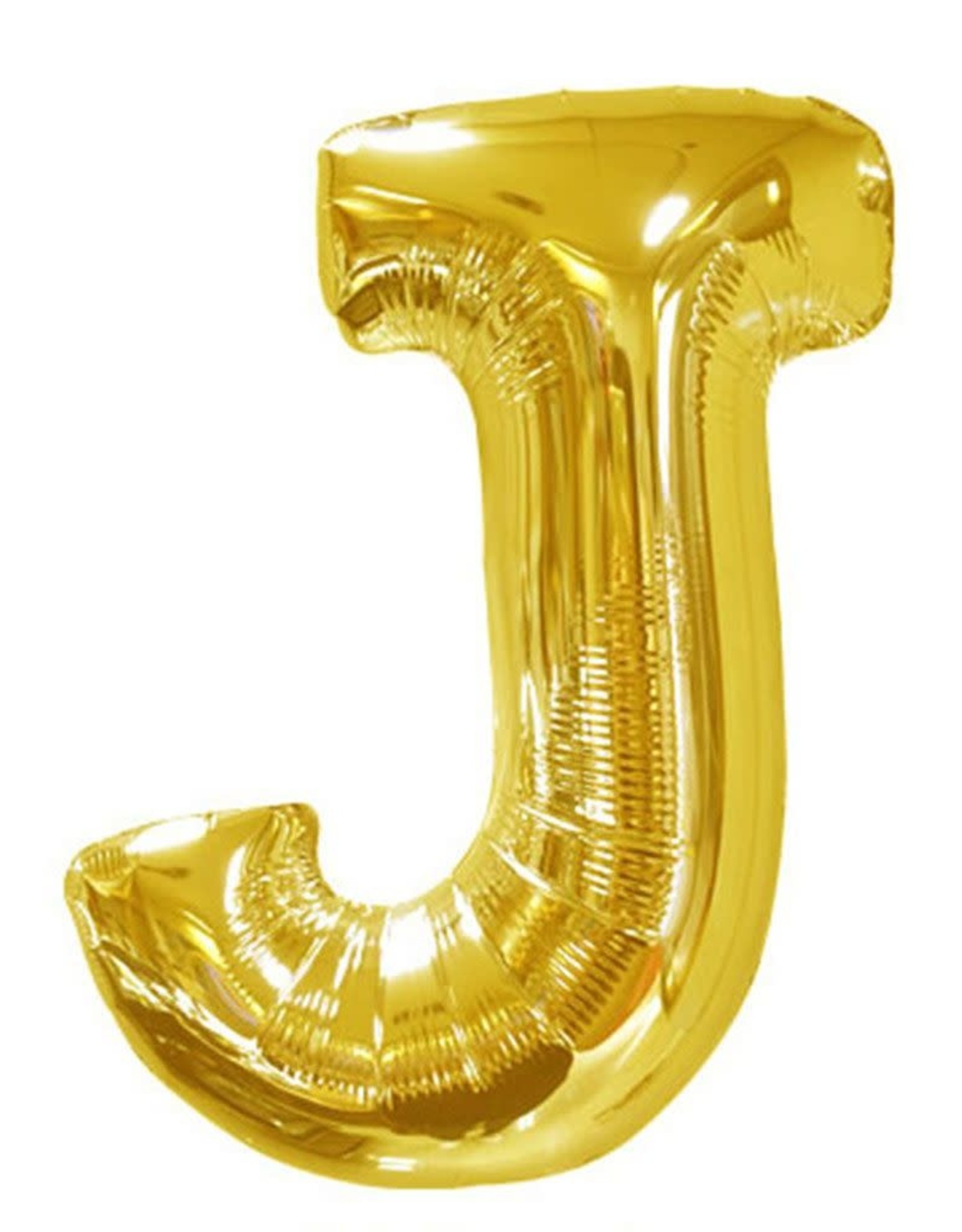 party club 40" Gold Mylar Letter Balloons