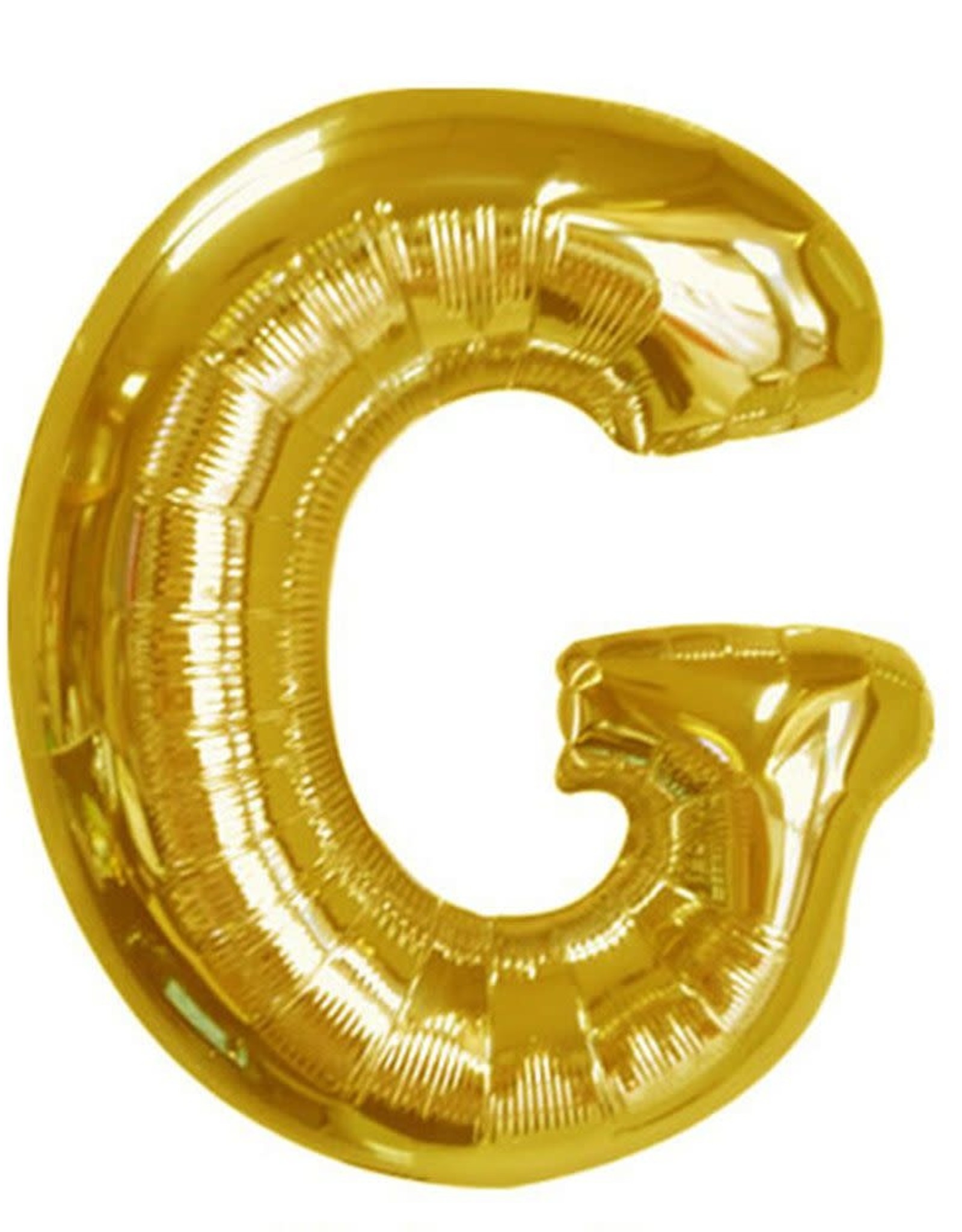 party club 40" Gold Mylar Letter Balloons