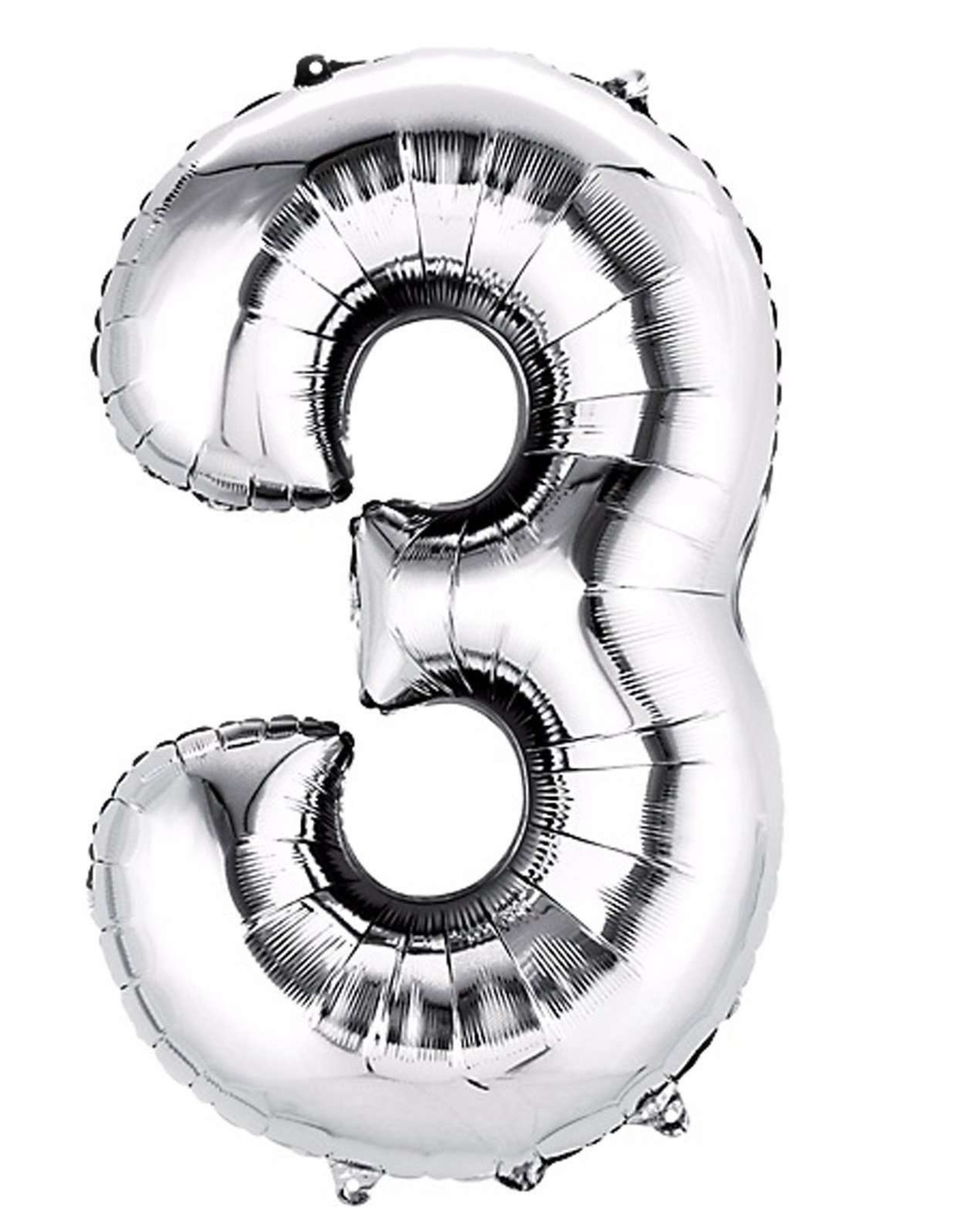 40'' #3 Silver Balloon