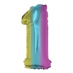 40'' Rainbow #1 Balloon