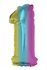 40'' Rainbow #1 Balloon