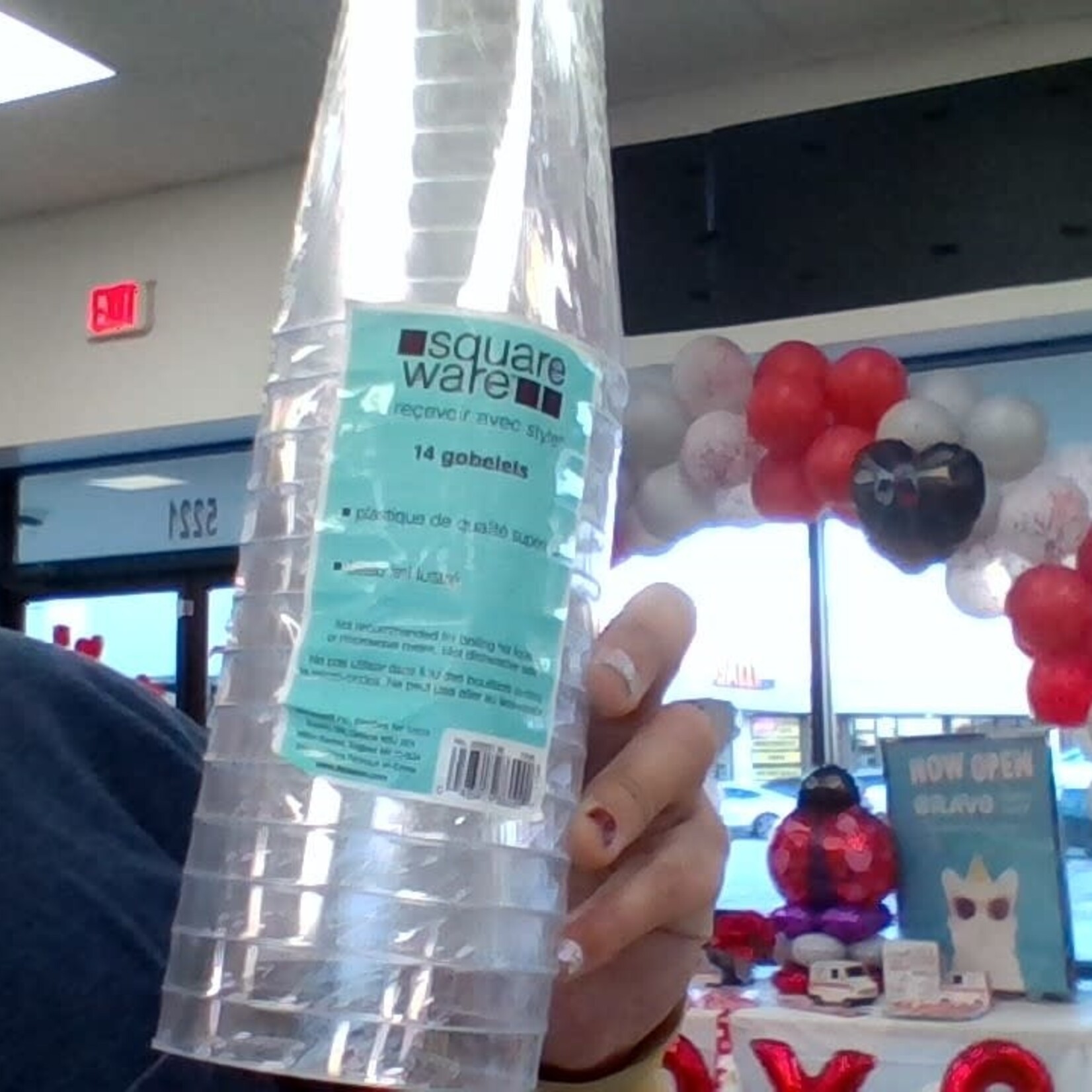 12OZ TUMBLER - SQUARE CLR 14CT