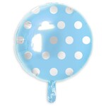 Polka Dot Baby Blue