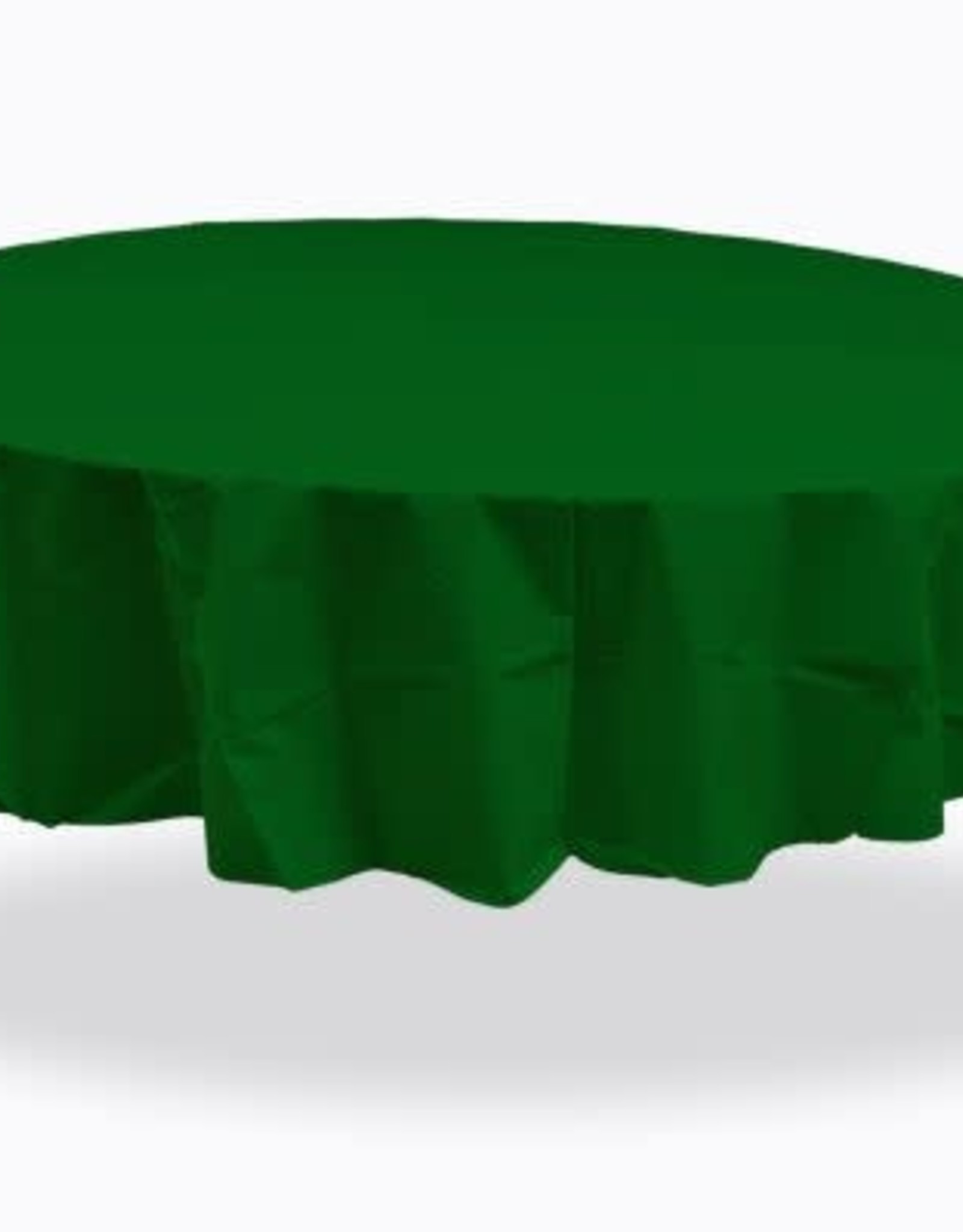 84'' Round Tablecover Green