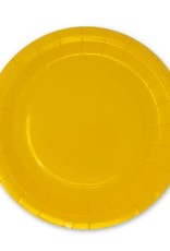 9'' PAPER PLATE 20CT YELLOW