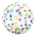 18'' BOBO BALLOON MULTI DOTS