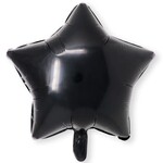 18'' Mylar Black Star