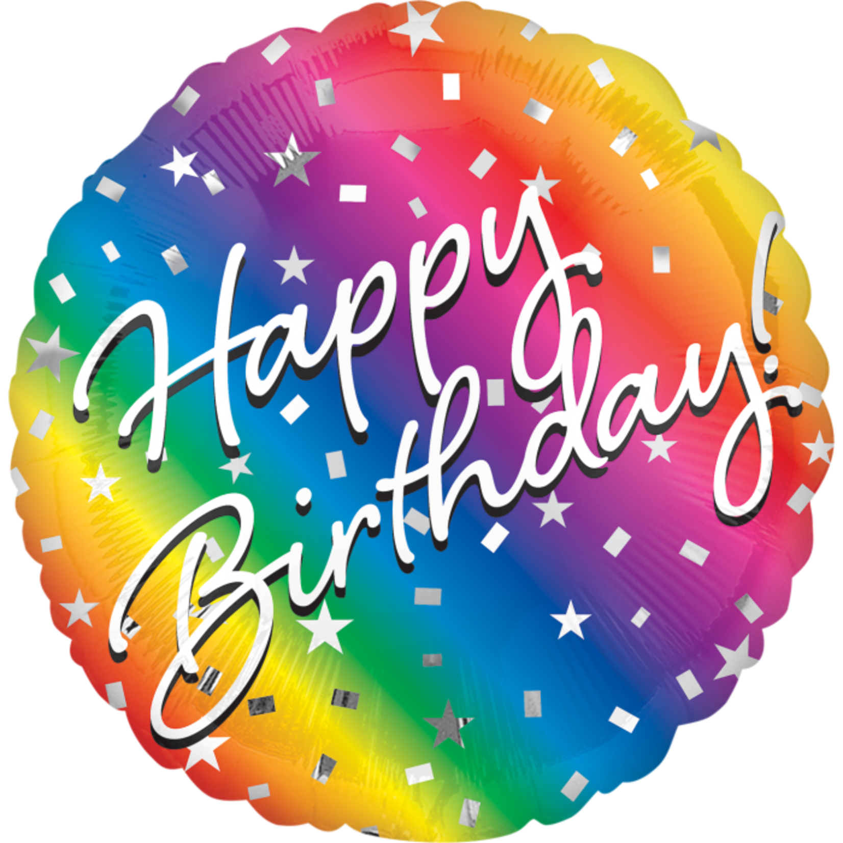 18'' Ombre Stars Birthday