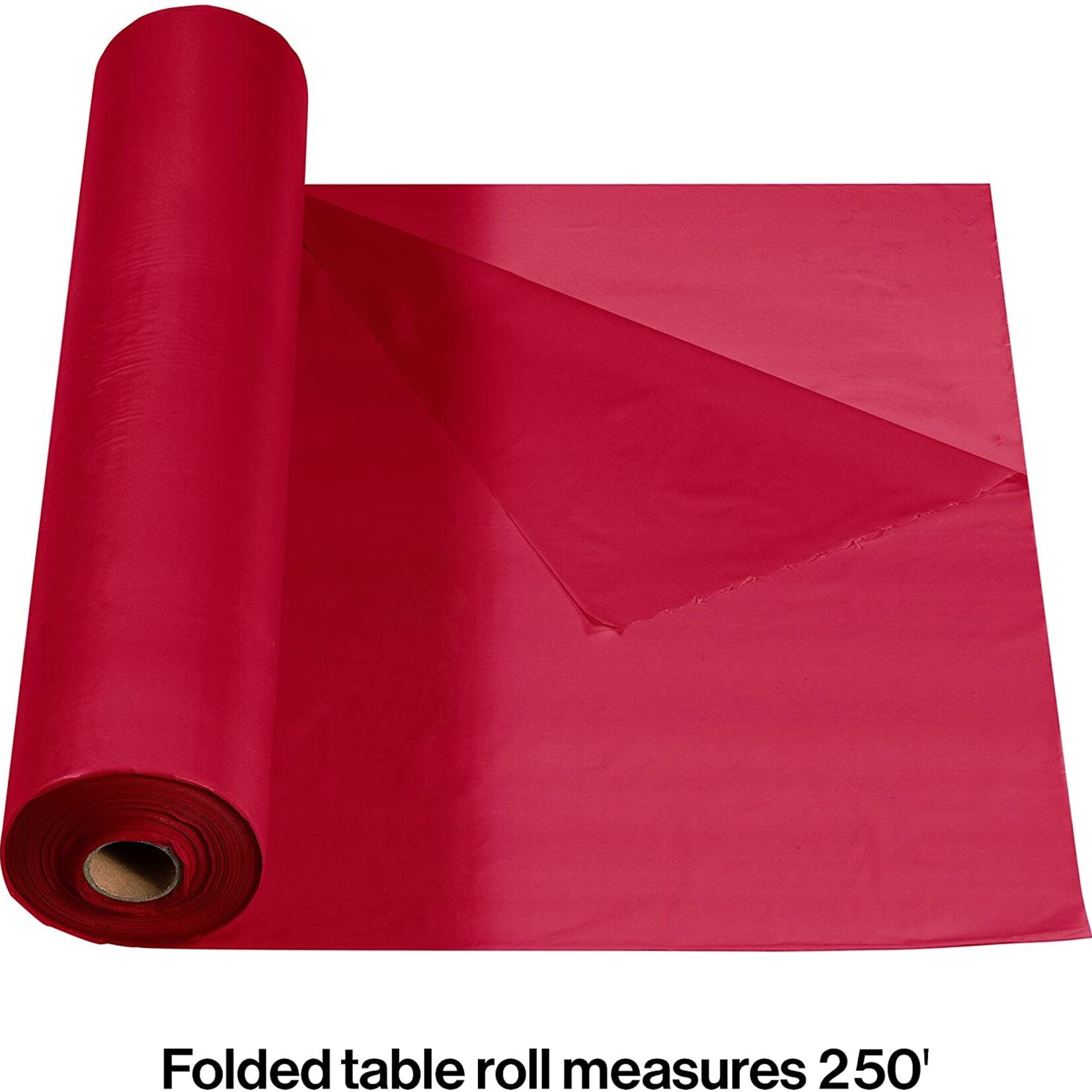 40'' X 100'' TABLE ROLL RED