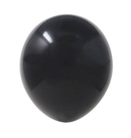 5'' Black Latex Balloons 50ct