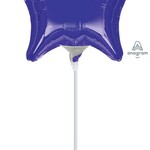 9" Purple Star Air Filled