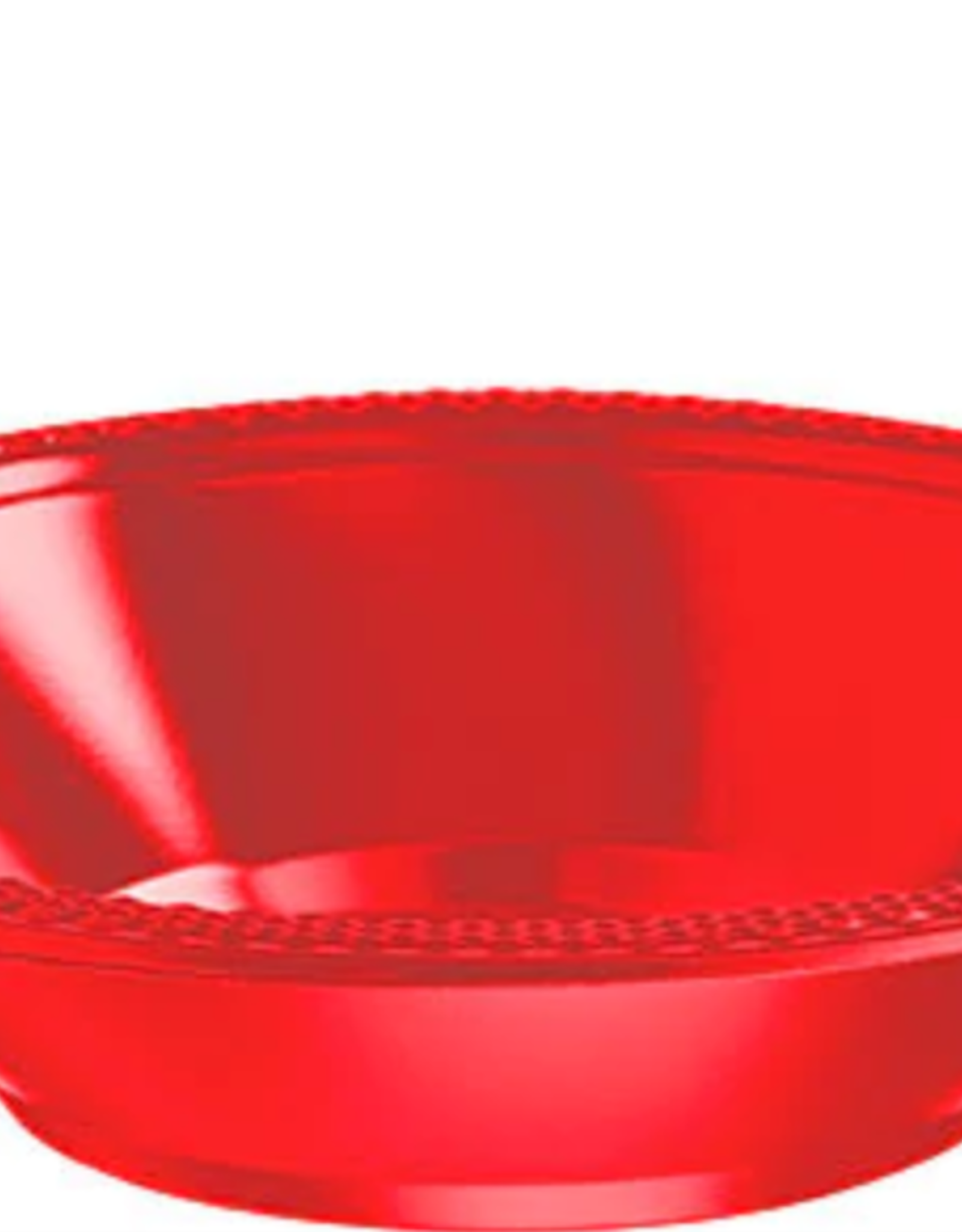 Apple Red Plastic 12oz. Bowls