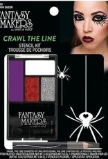 Crawl The Line Widow Queen Makeup Stencil Kit