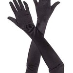 Gloves Long Black
