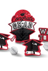 Grad Table Decorating Kit - Red