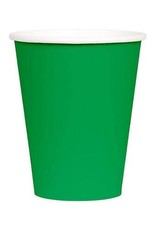 Green 9 oz. Paper Cups, 20 ct
