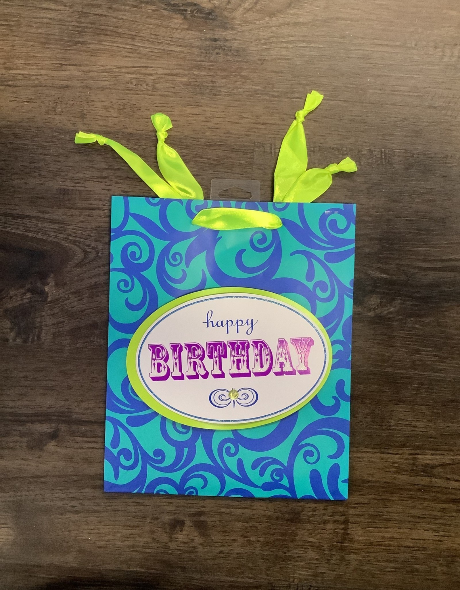Happy Birthday Scroll 3D Gift Bag
