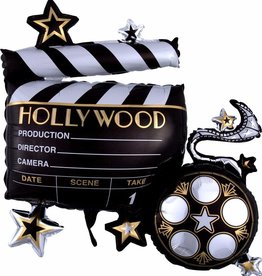 Hollywood Movie Clapboard Jumbo 29" Balloon